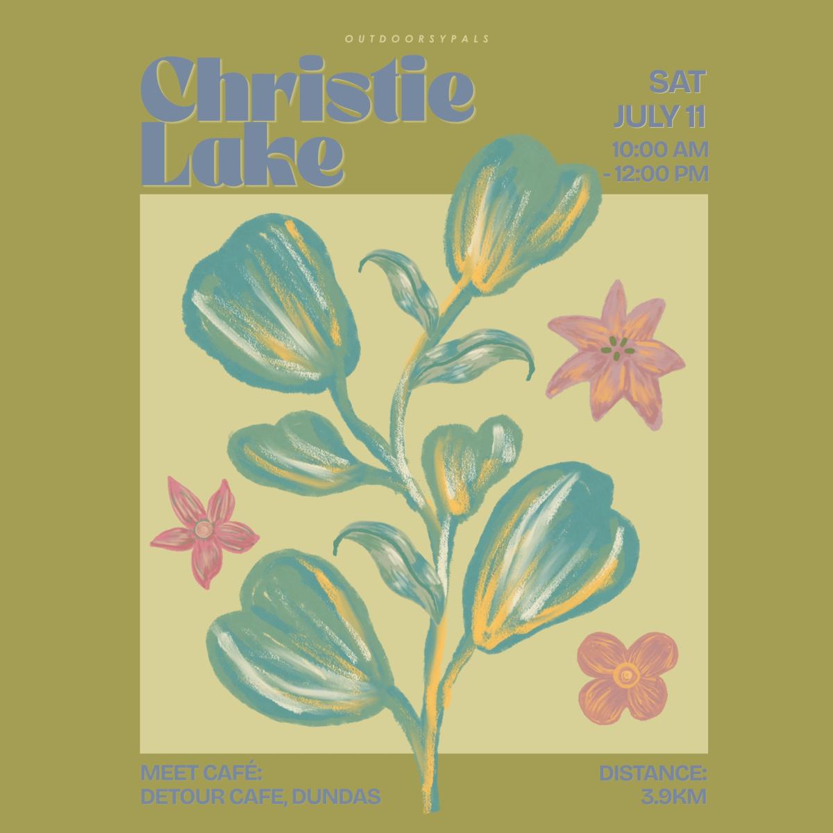 Outdoorsypals ⟡ Hike Christie Lake