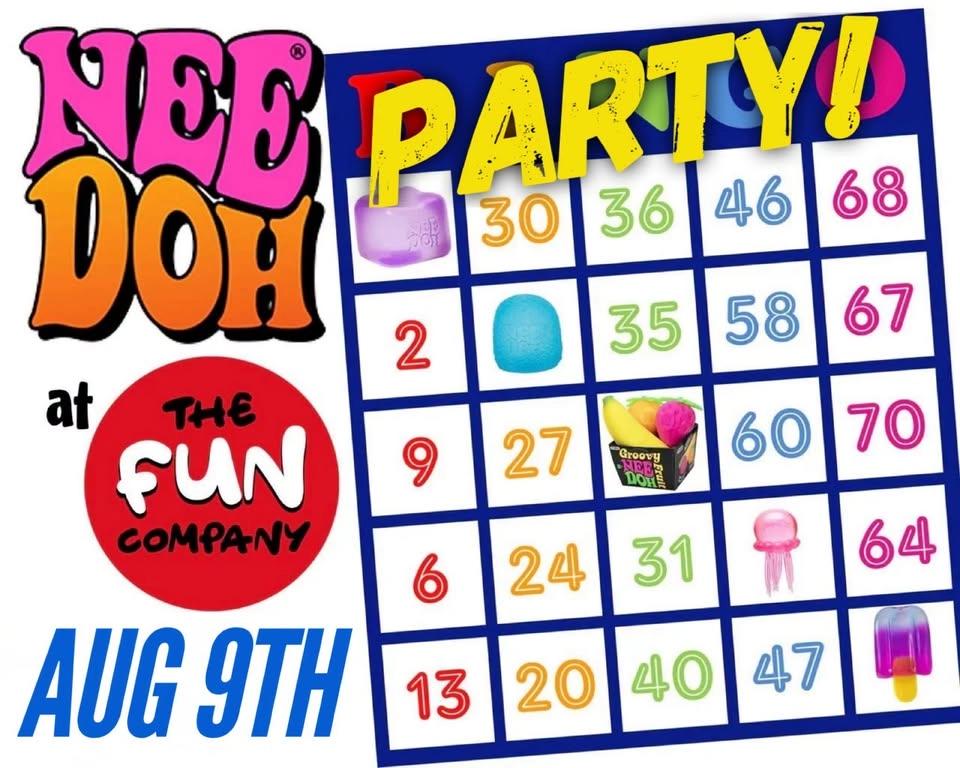 NeeDoh Party in Downtown Bellefontaine!