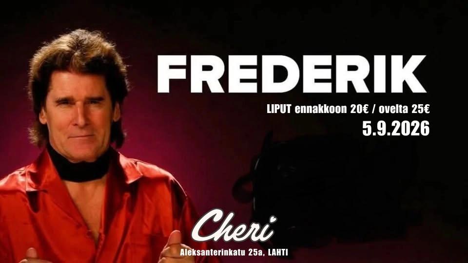 FREDERIK LIVE @ PUB CHERI ๐ฅ