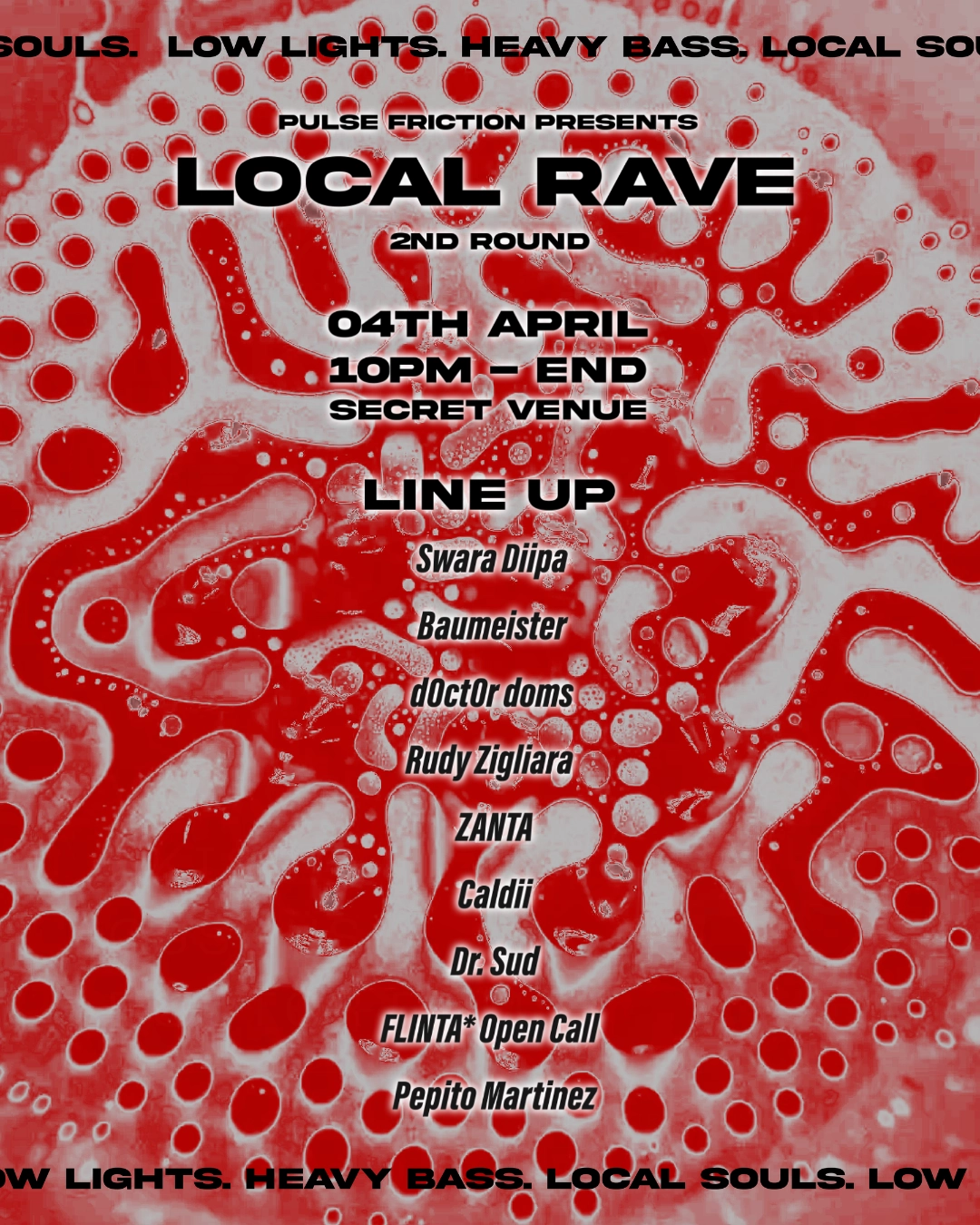 Pulse Friction: Local RAVE