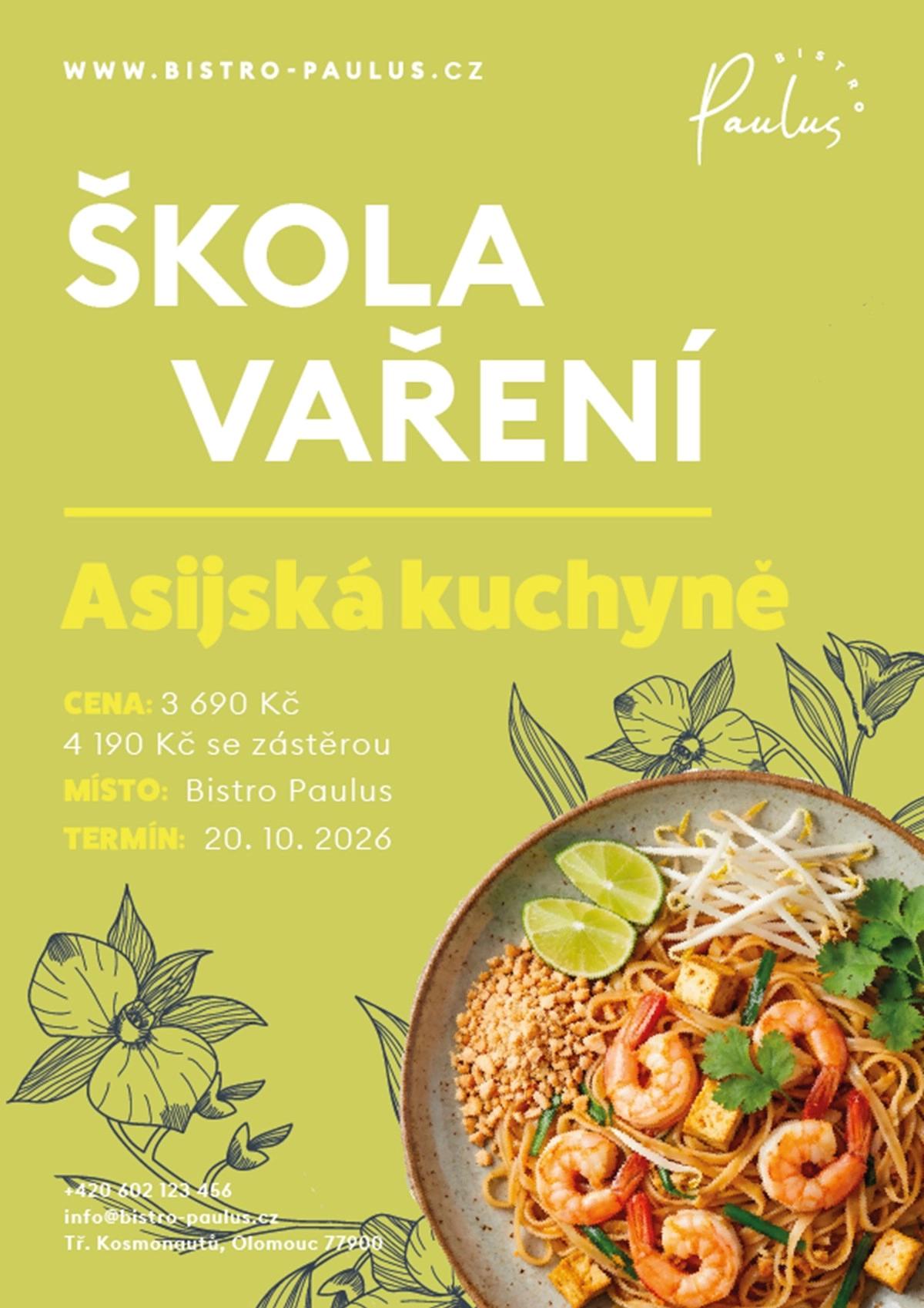 Škola vaření s Romanem Paulusem - Asijská kuchyně