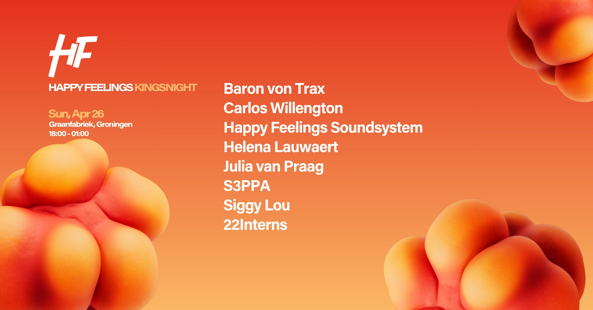 Happy Feelings Kingsnight Festival 2026