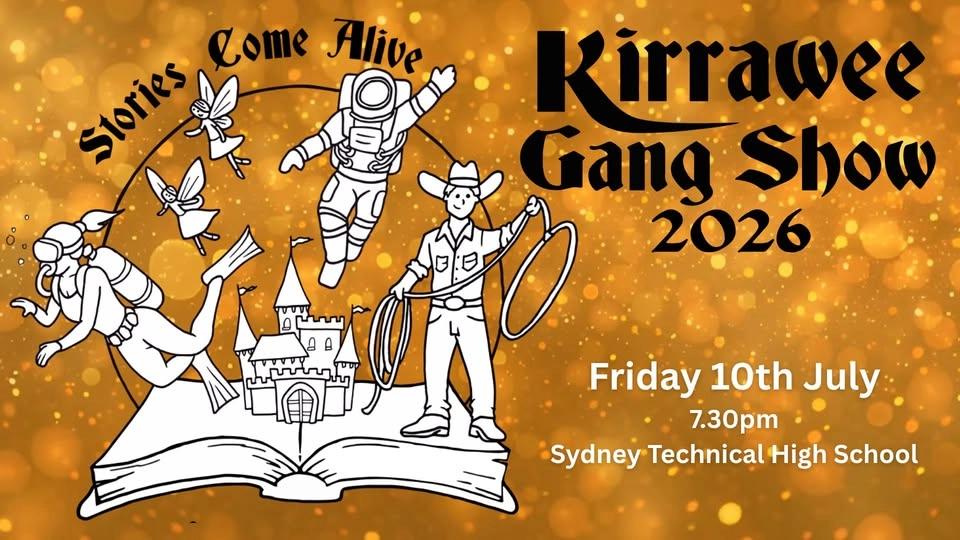 Kirrawee Gang Show 2026 : Stories Come Alive Friday Night Performance