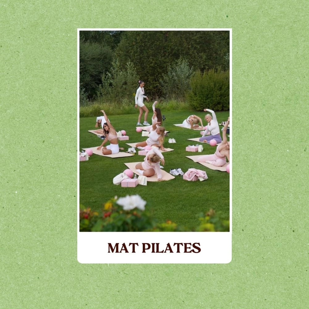 Outdoor Mat Pilates