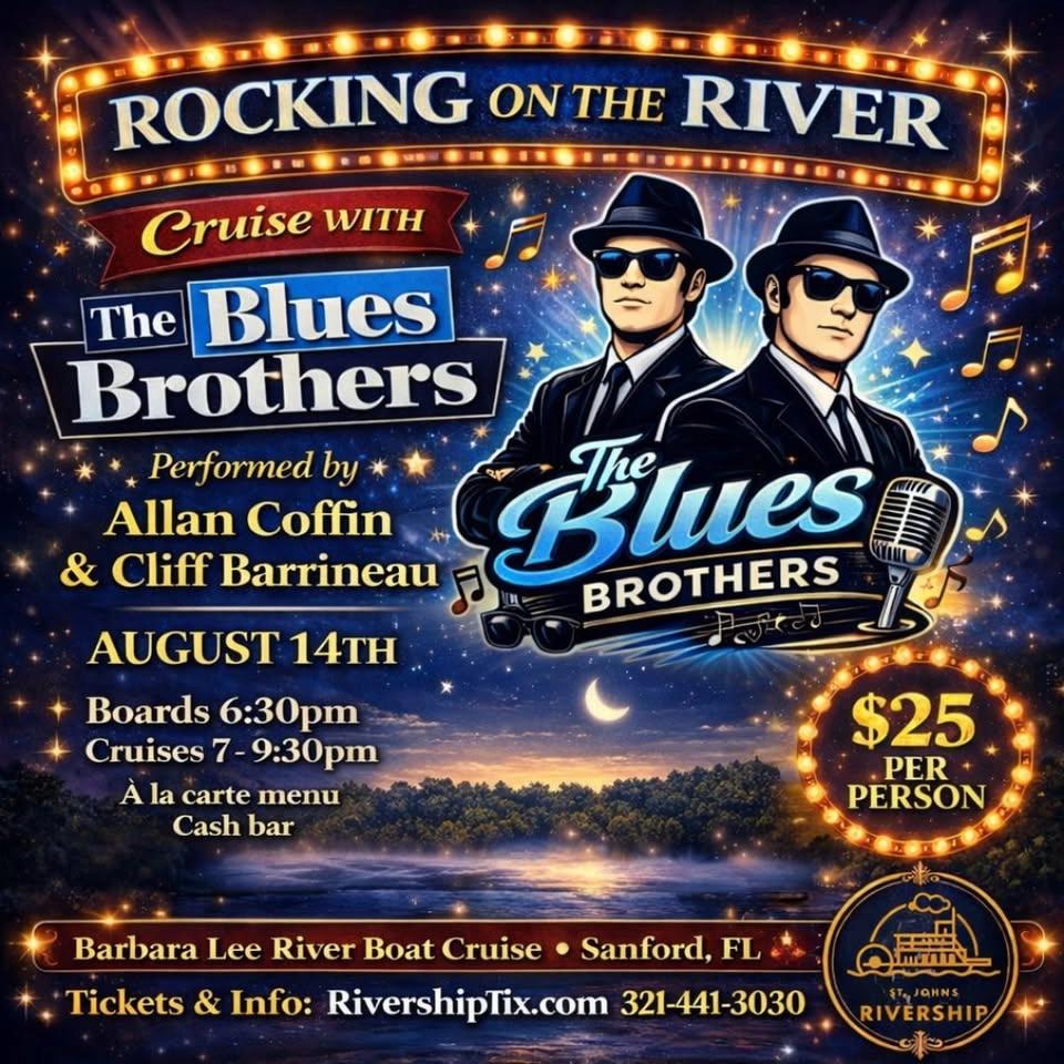 Rocking on the River - The Blues Brothers Tribute Aboard the Barbara Lee