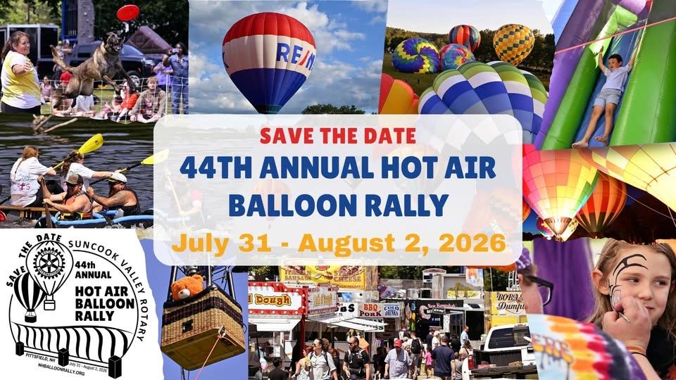44th Annual Suncook Valley Rotary Club's Hot Air Balloon Rally