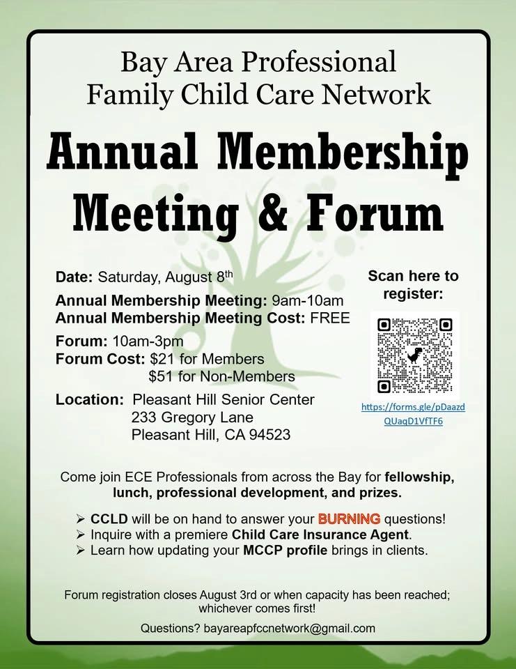 Annual Membership Meeting & Forum