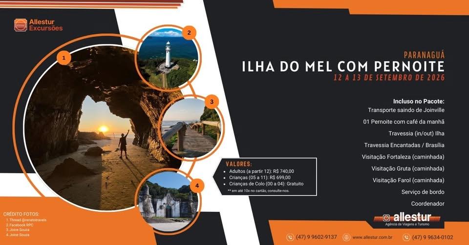 ILHA DO MEL COM PERNOITE