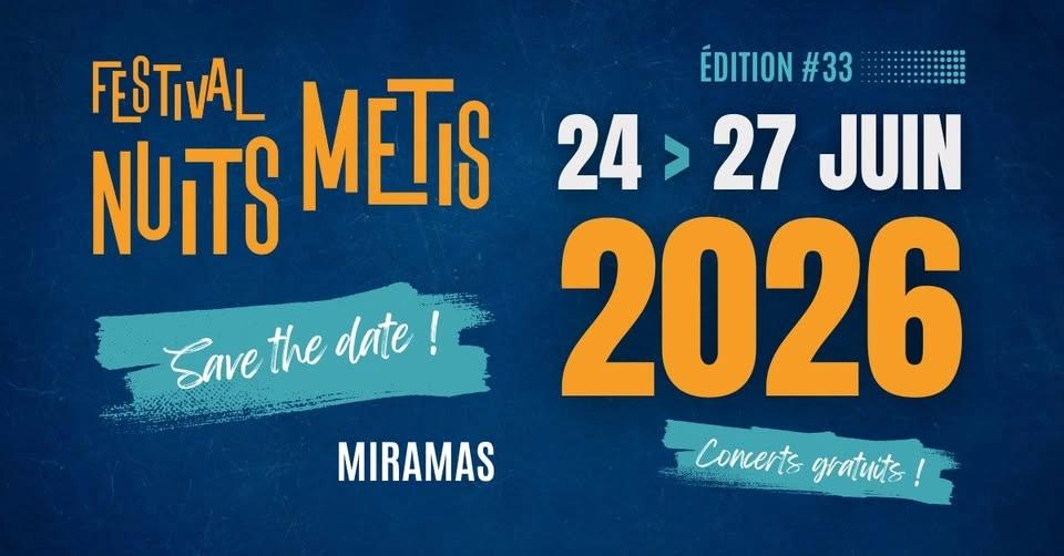 Festival Nuits Métis 33ème édition
