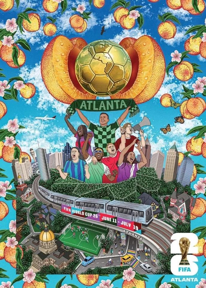 Coug Day celebrating the World Cup FIFA Fan Fest Atlanta