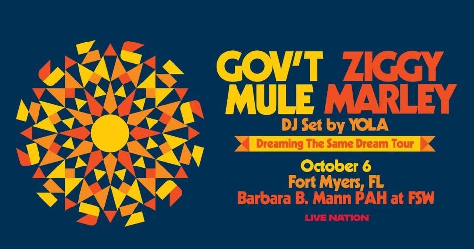 Gov't Mule & Ziggy Marley | Fort Myers, FL