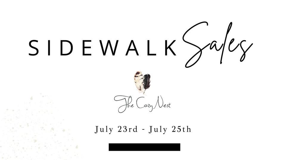 SIDEWALK SALES