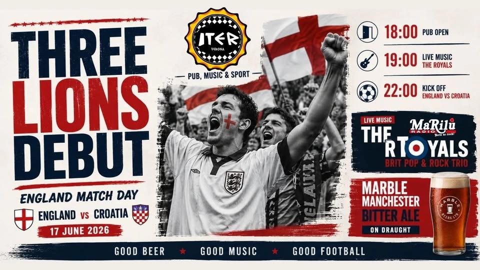 ๐ด๓ ง๓ ข๓ ฅ๓ ฎ๓ ง๓ ฟ BRIT ROCK LIVE: THREE LIONS DEBUT!