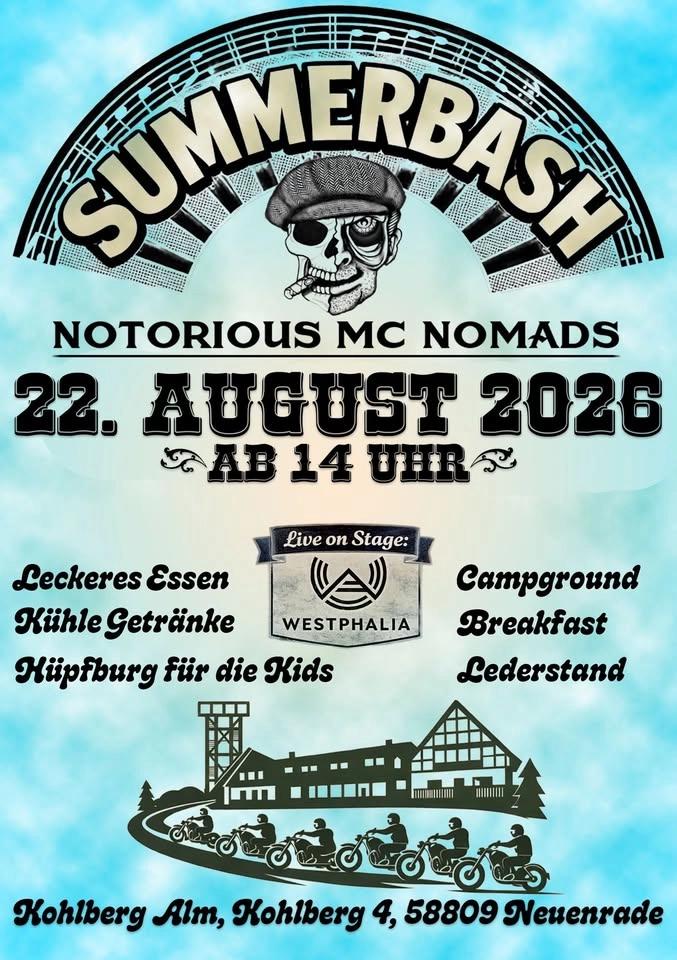 SUMMERBASH – Notorious MC Nomads