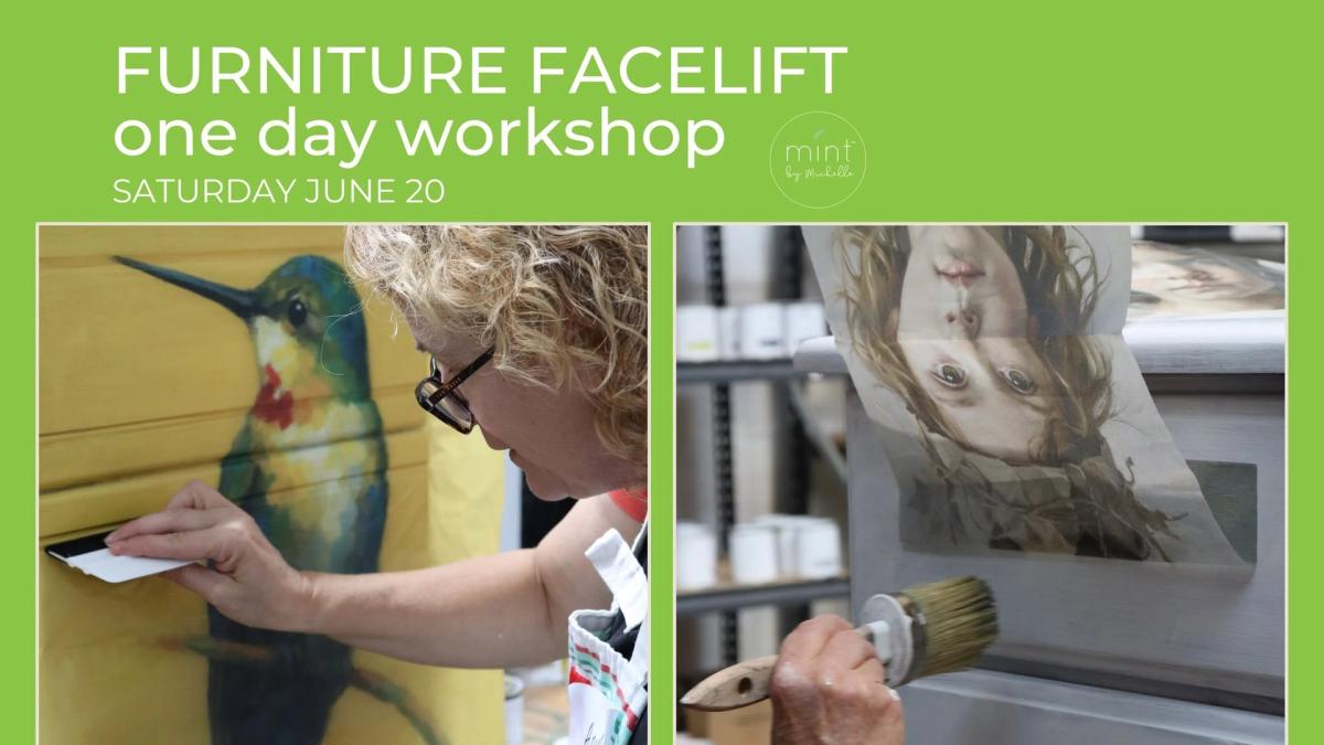 FURNITURE FACELIFT WORKSHOP - JUNE 20