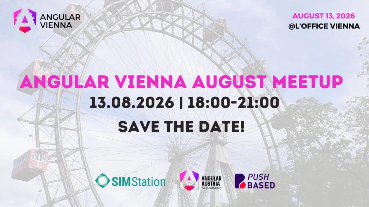 Angular Vienna - August Meetup