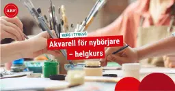 Kurs: Måla akvarell nybörjare – helgkurs i Tyresö