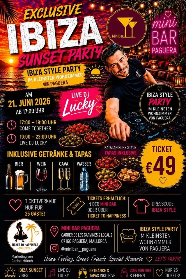 Exklusiv Ibiza Sunset Party