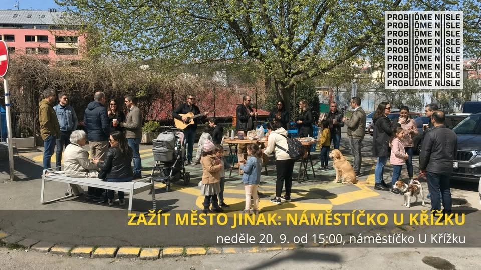 Zažít město jinak: náměstíčko U Křížku