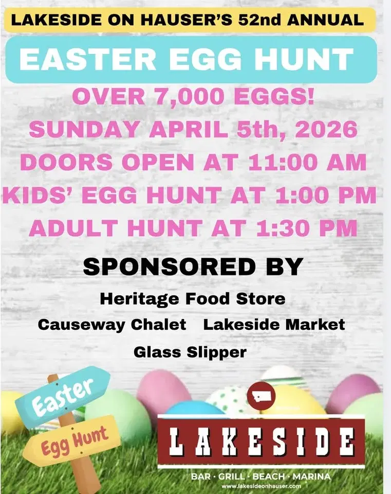 Easter Egg Hunt at Lakeside