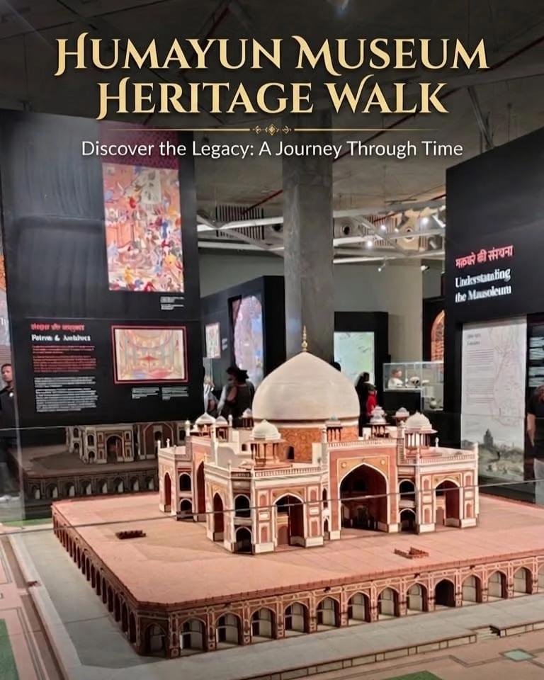 Underground history: Humayun's Tomb Museum Walk