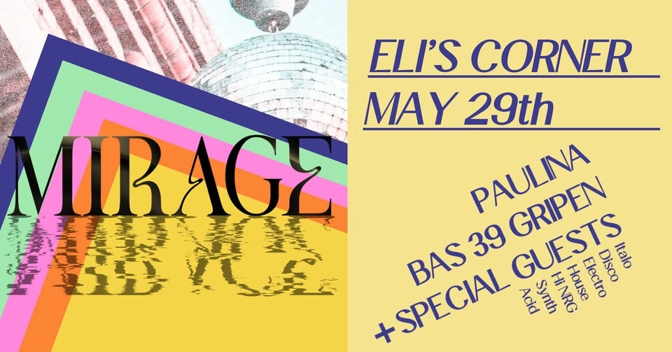 MIRAGE @ Eli's Corner 29/5