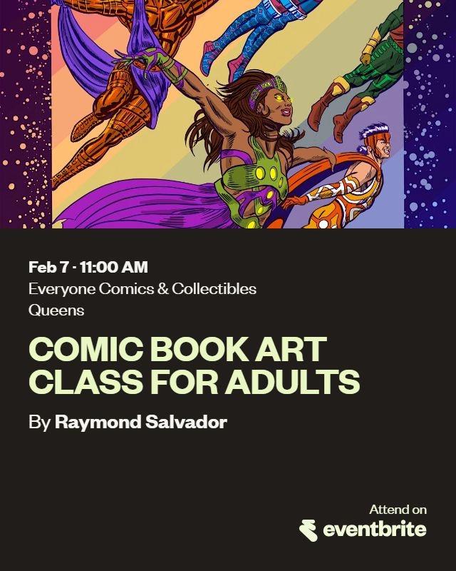 Comic Book Art Class