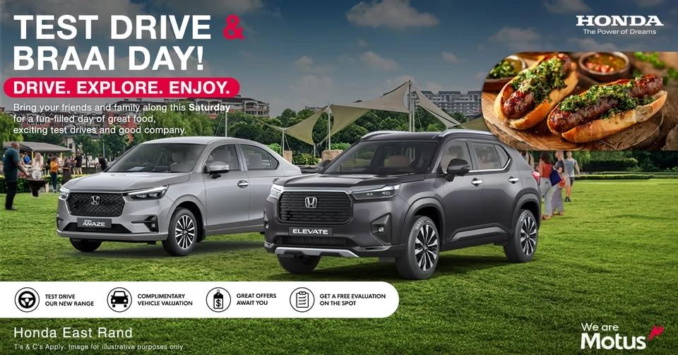 Test Drive & Braai Day!