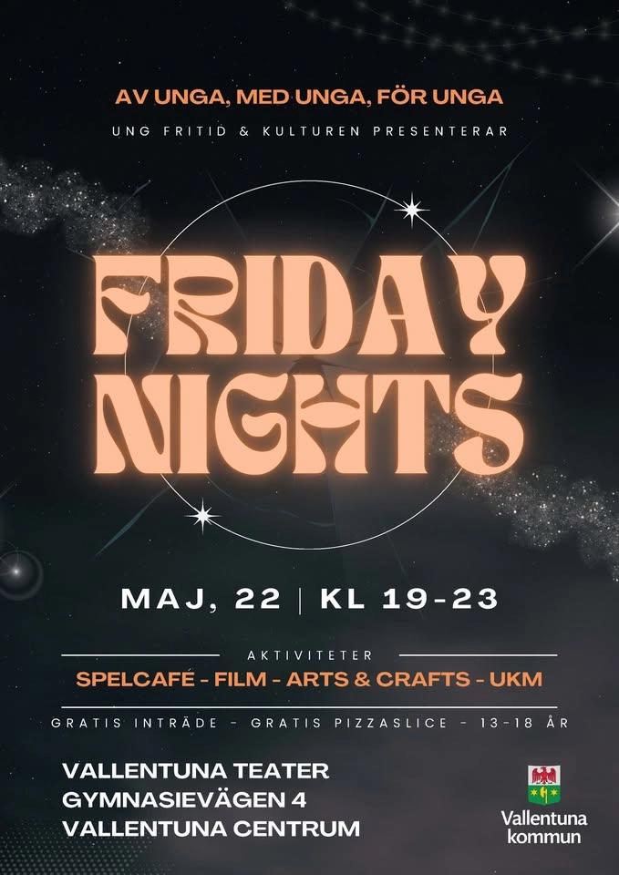Friday Nights: våravslutning