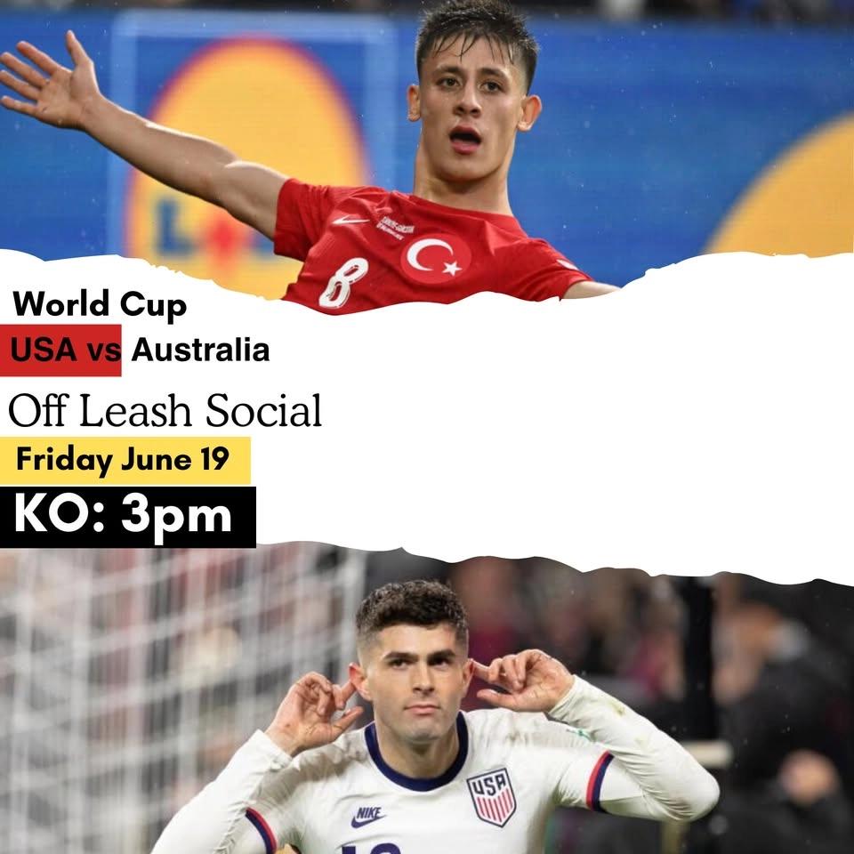 WORLD CUP - USA vs Australia LIVE