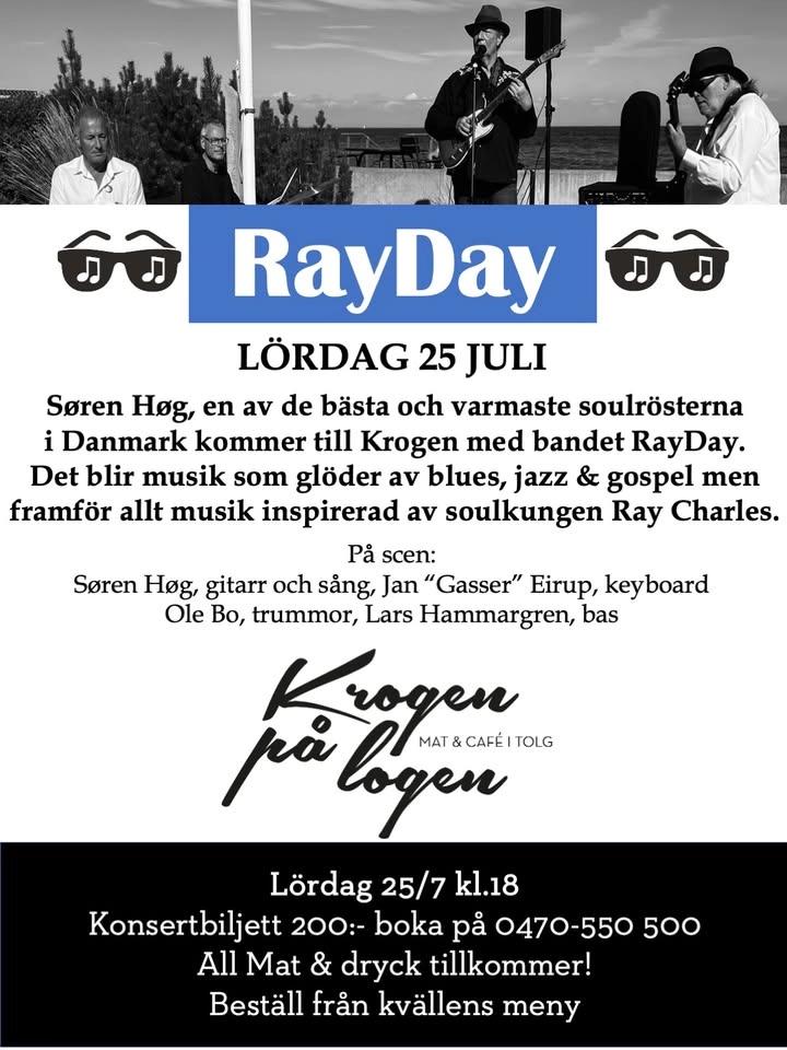 RayDay Soul, blues & Jazz i Tolg