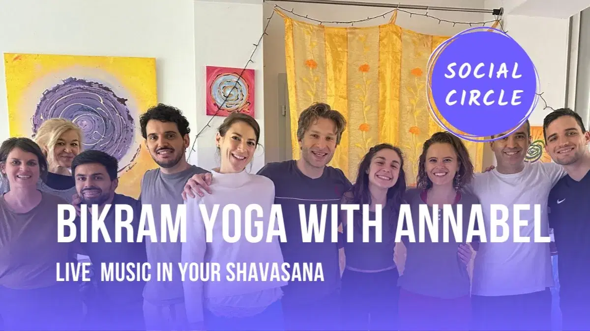 Bikram Yoga, Live music Savashana & Smoothie from xova.ch