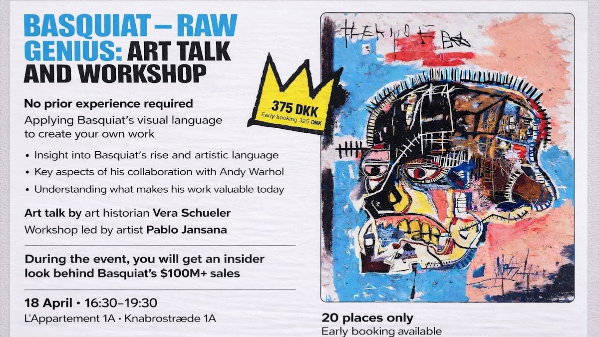 BASQUIAT RAW GENIUS: IMMERSIVE WORKSHOP