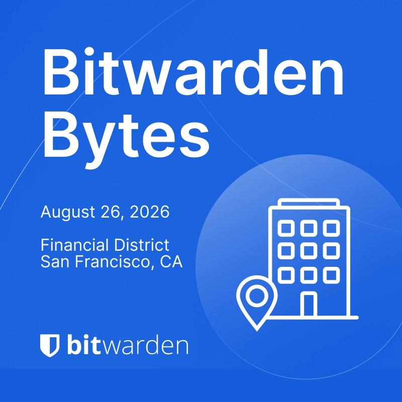 Bitwarden Bytes: San Francisco happy hour