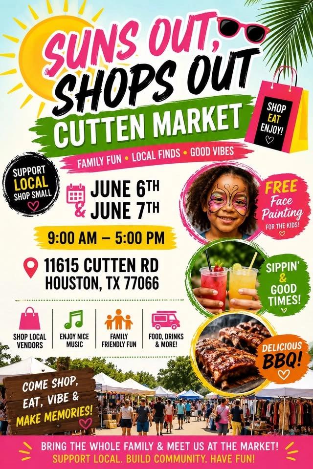 Suns Out, Shops Out-Cutten Market