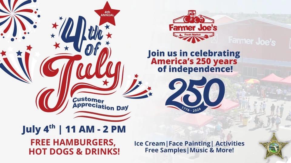 Farmer Joe's 4th Annual Customer Appreciation Day