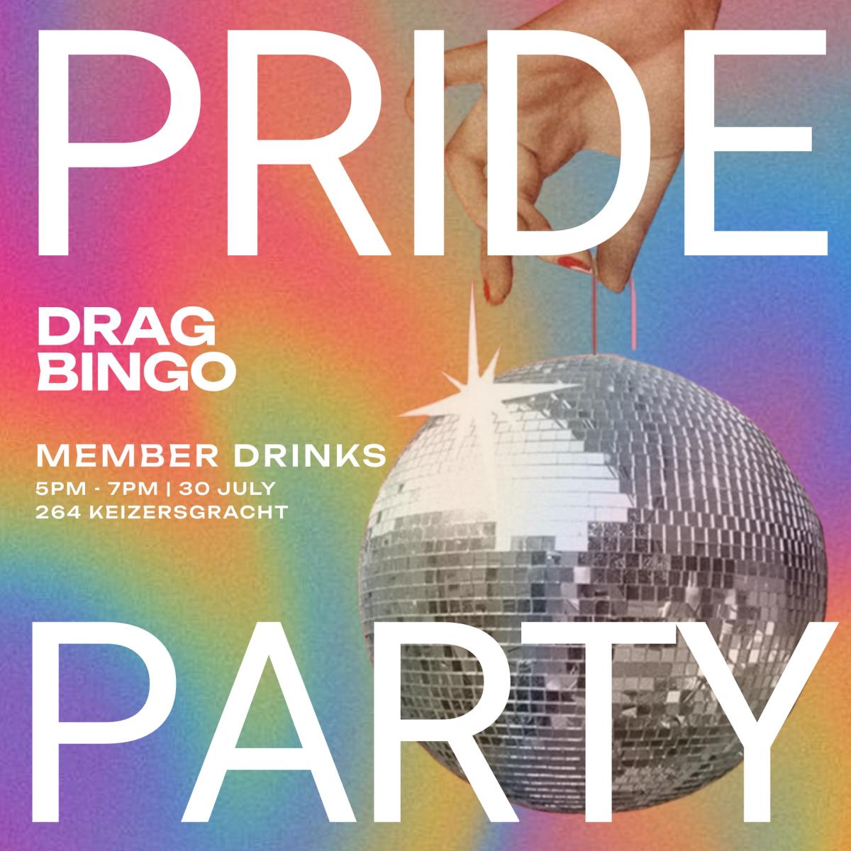 Pride Party Member Drinks