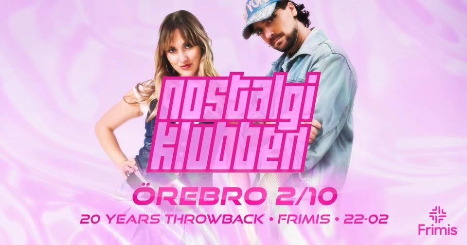 NOSTALGIKLUBBEN ✰ ÖREBRO ✰ 20 YEARS THROWBACK