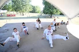 Capoeira påskträning