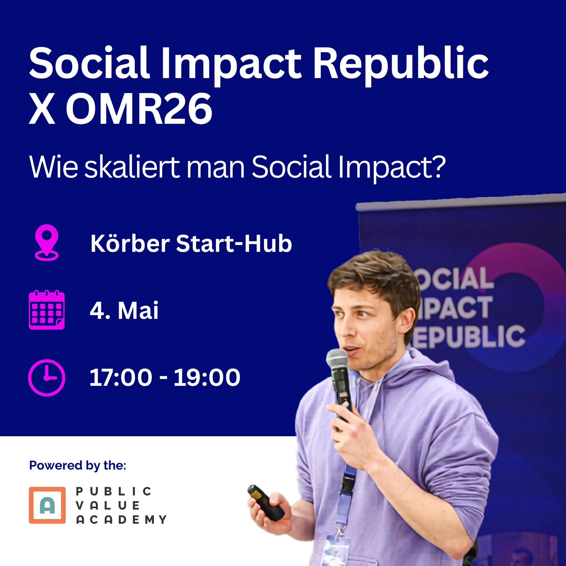 Wie skaliert man Social Impact? - Social Impact Republic x OMR26