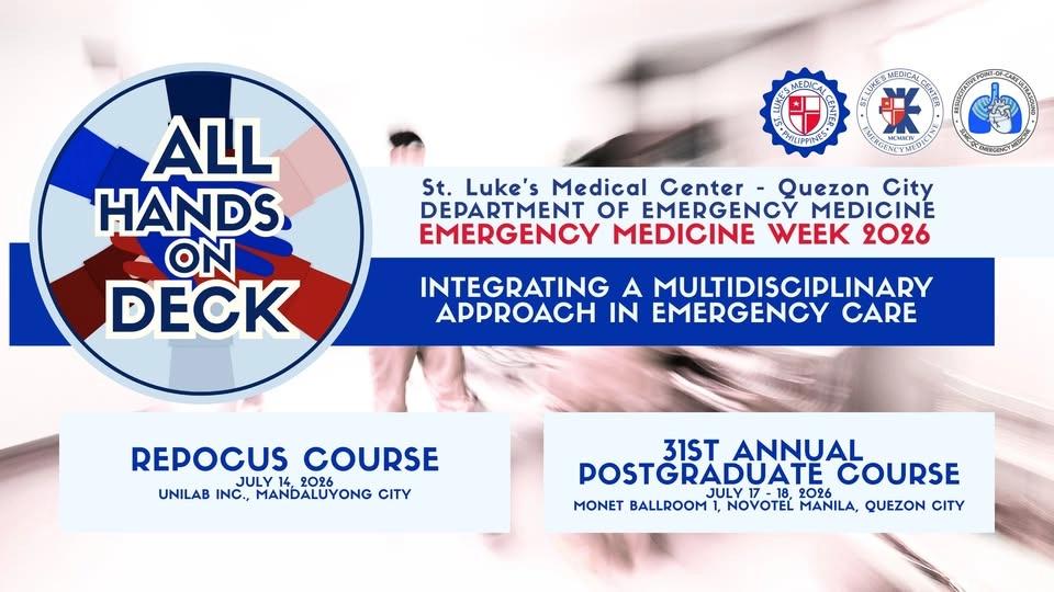 ST. LUKE'S MEDICAL CENTER 31ST ANNUAL POST GRADUATE COURSE