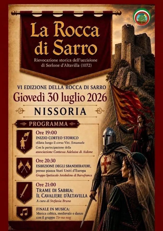 Concerto di musica celtica-medioevale, in occasione della VI edizione della Rocca di Sarro