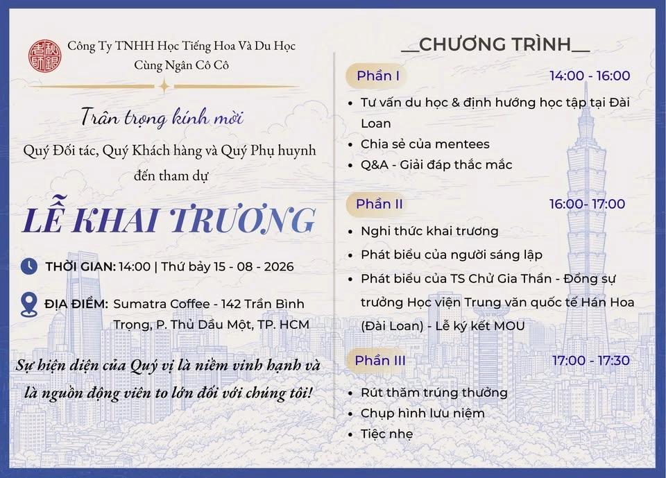 WORKSHOP: ĐƯỜNG ĐẾN ĐÀI LOAN "THỈNH KINH": NẶNG TỰA THÁI SƠN, NHẸ TỰA LÔNG HỒNG