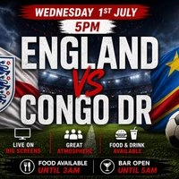 England vs Congo