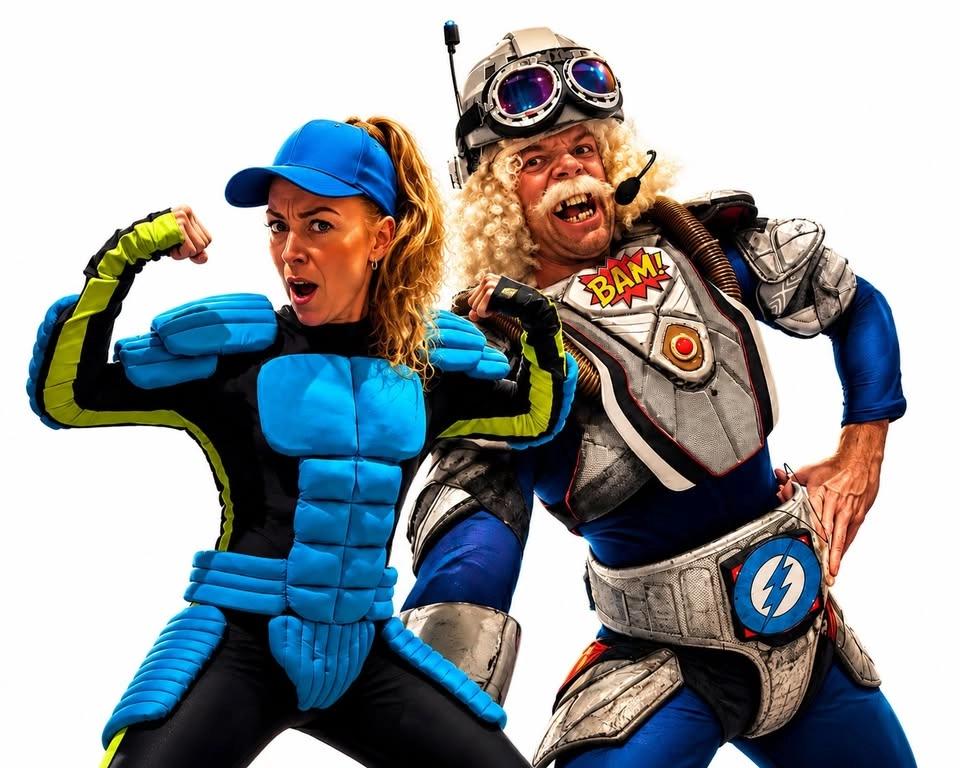 Show för barn med Rocky Rymdfis och Muckel Märta!