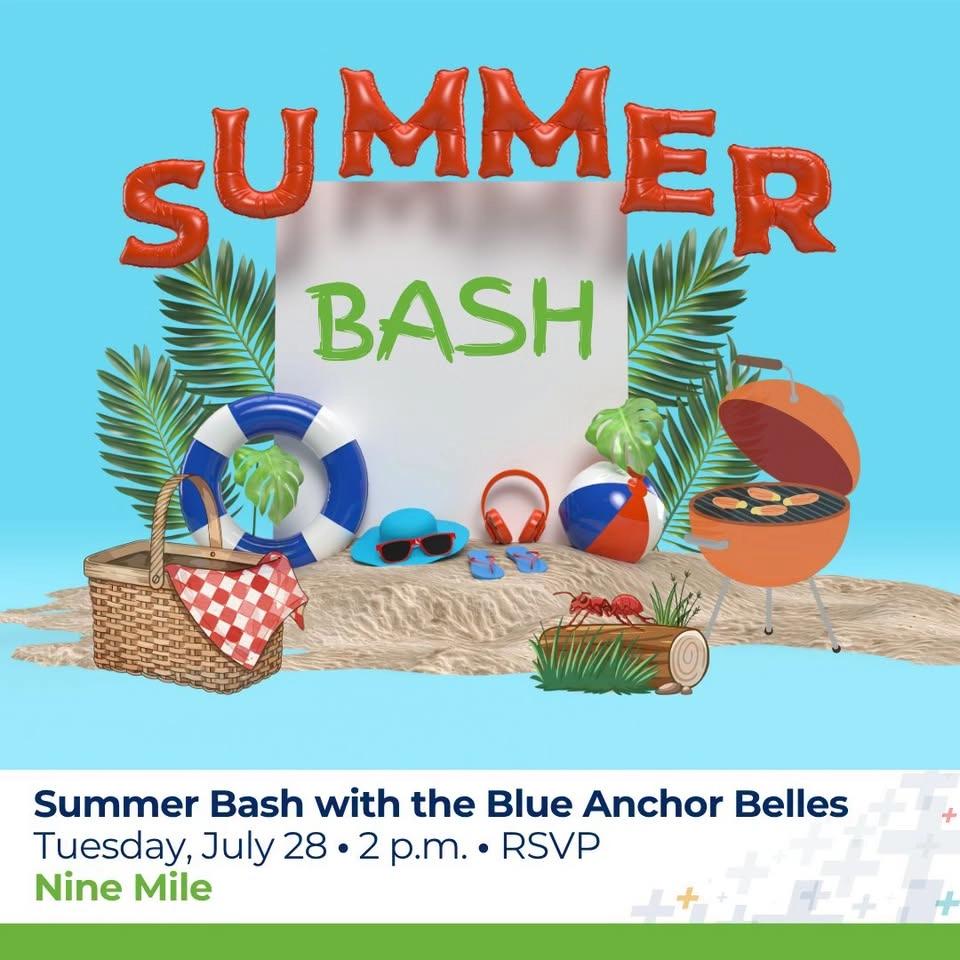 Summer Bash with the Blue Anchor Belles (at Nine Mile)