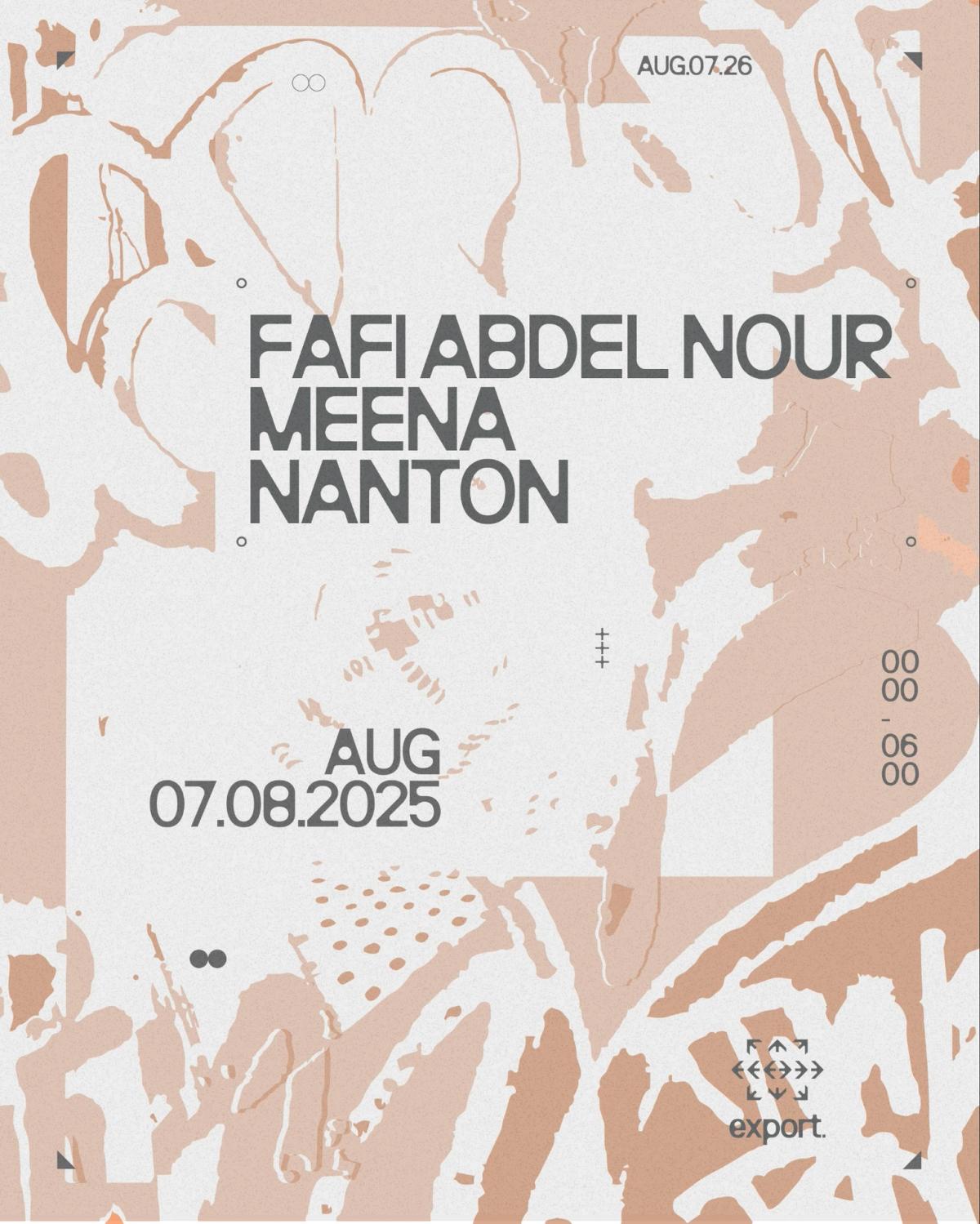 Fafi Abdel Nour, Meena, Nanton