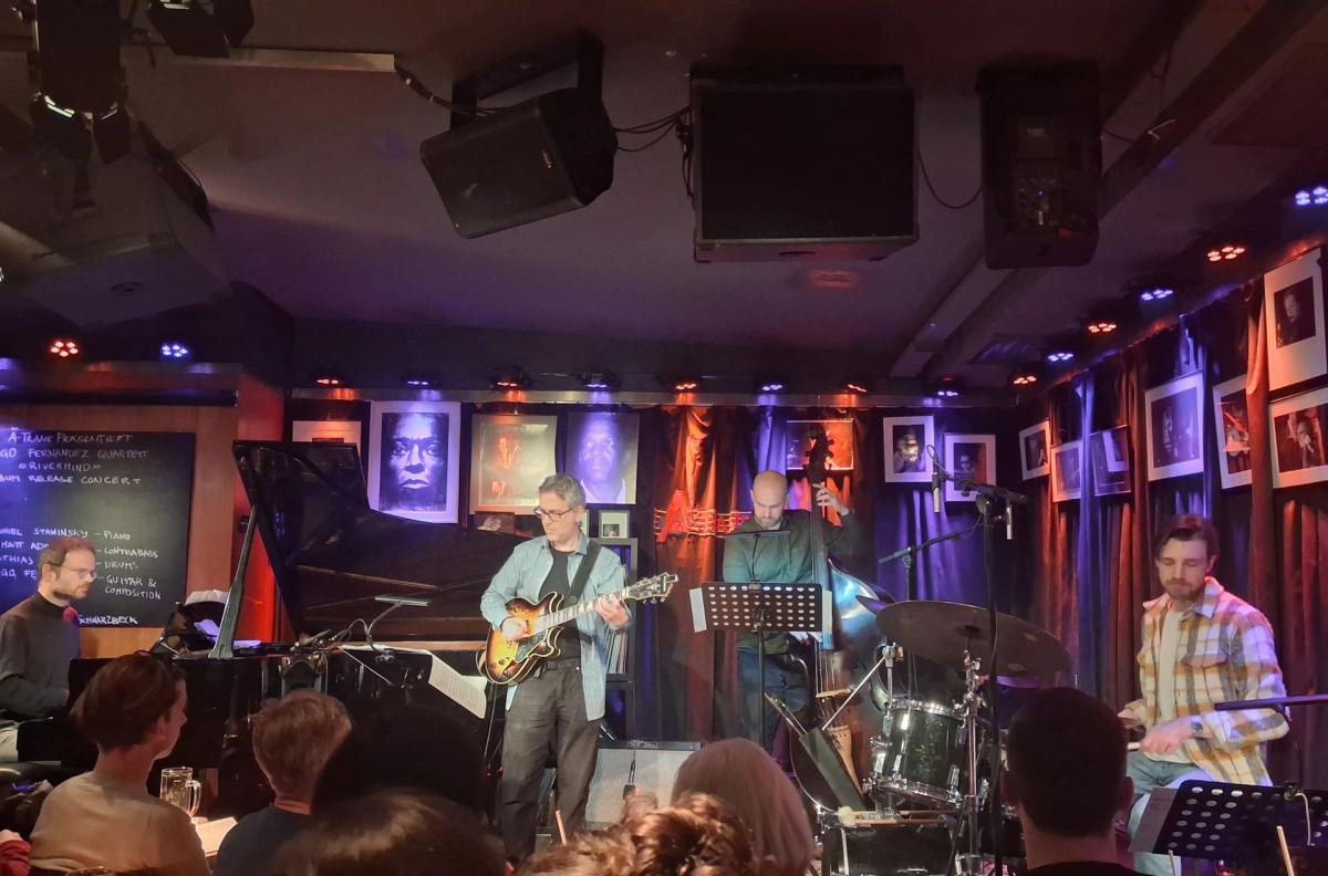 Hugo Fernandez Quartett plays Rivermind Modern contemporary word Jazz