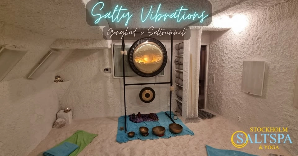 Fullbokat! - Salty Vibrations - Gongbad i saltrummet!