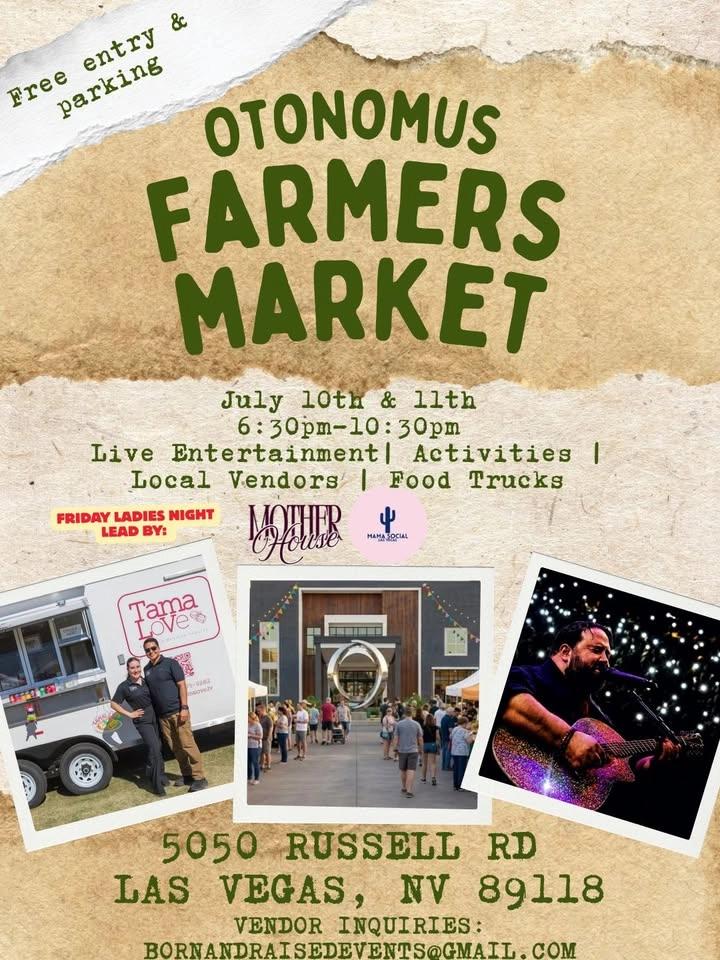 Otonomus Farmers Market Summer Nights